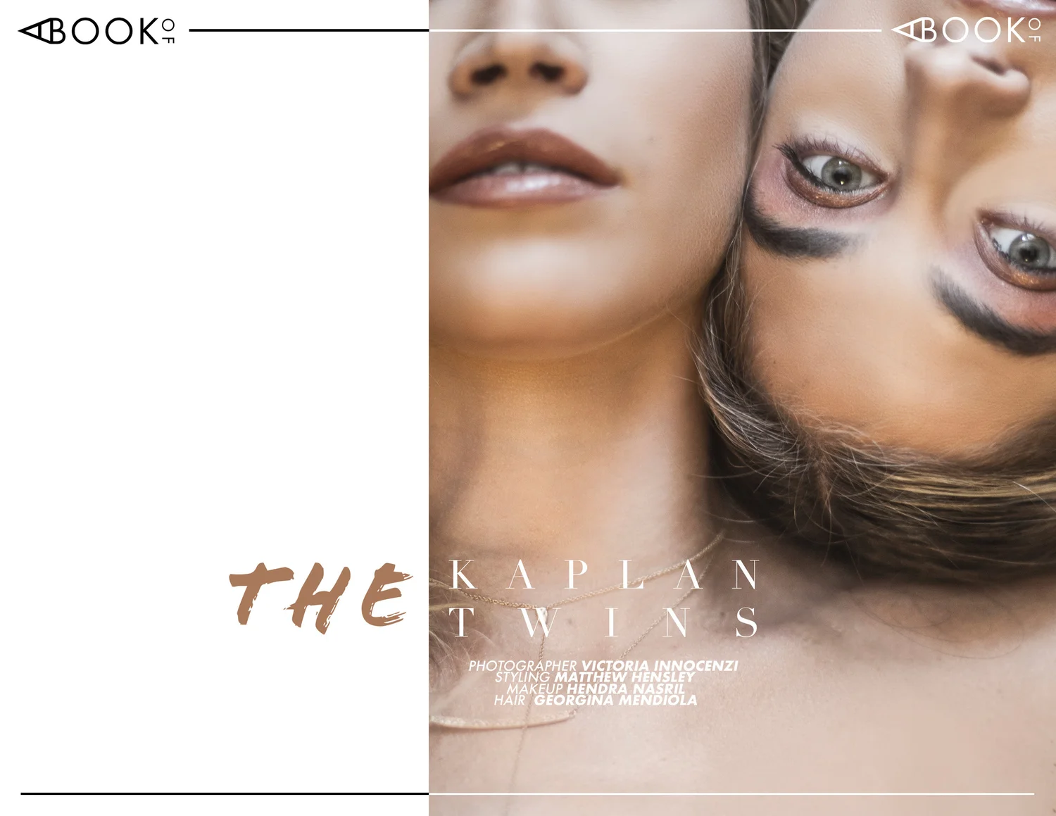 THE KAPLAN TWINS: SEXY PROVOCATEUR SISTERS — A BOOK OF MAGAZINE