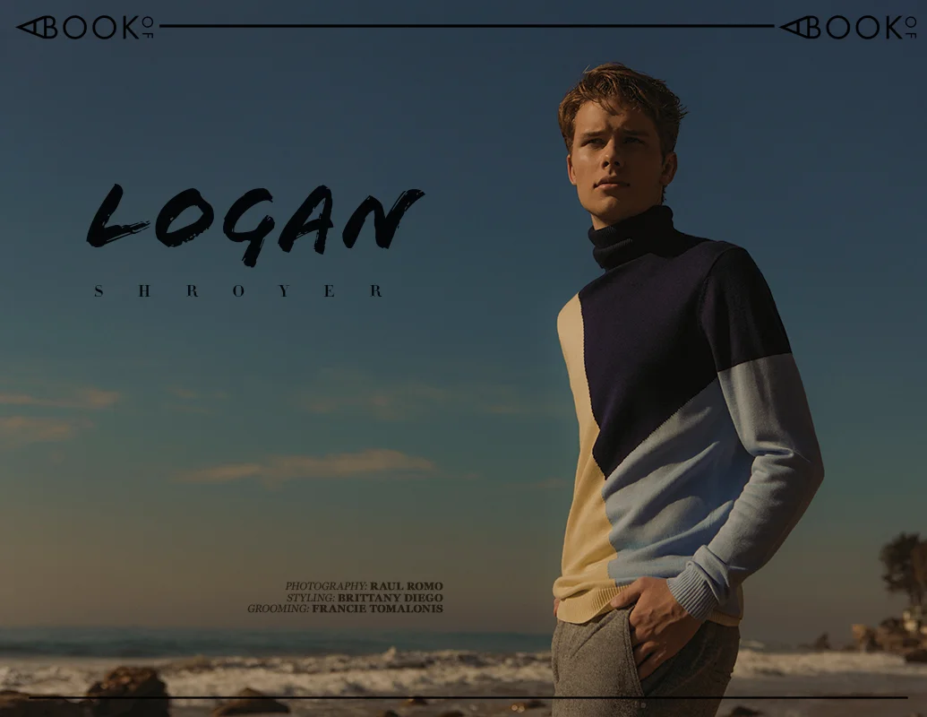 LOGAN SHROYER [THIS IS US] — A BOOK OF MAGAZINE