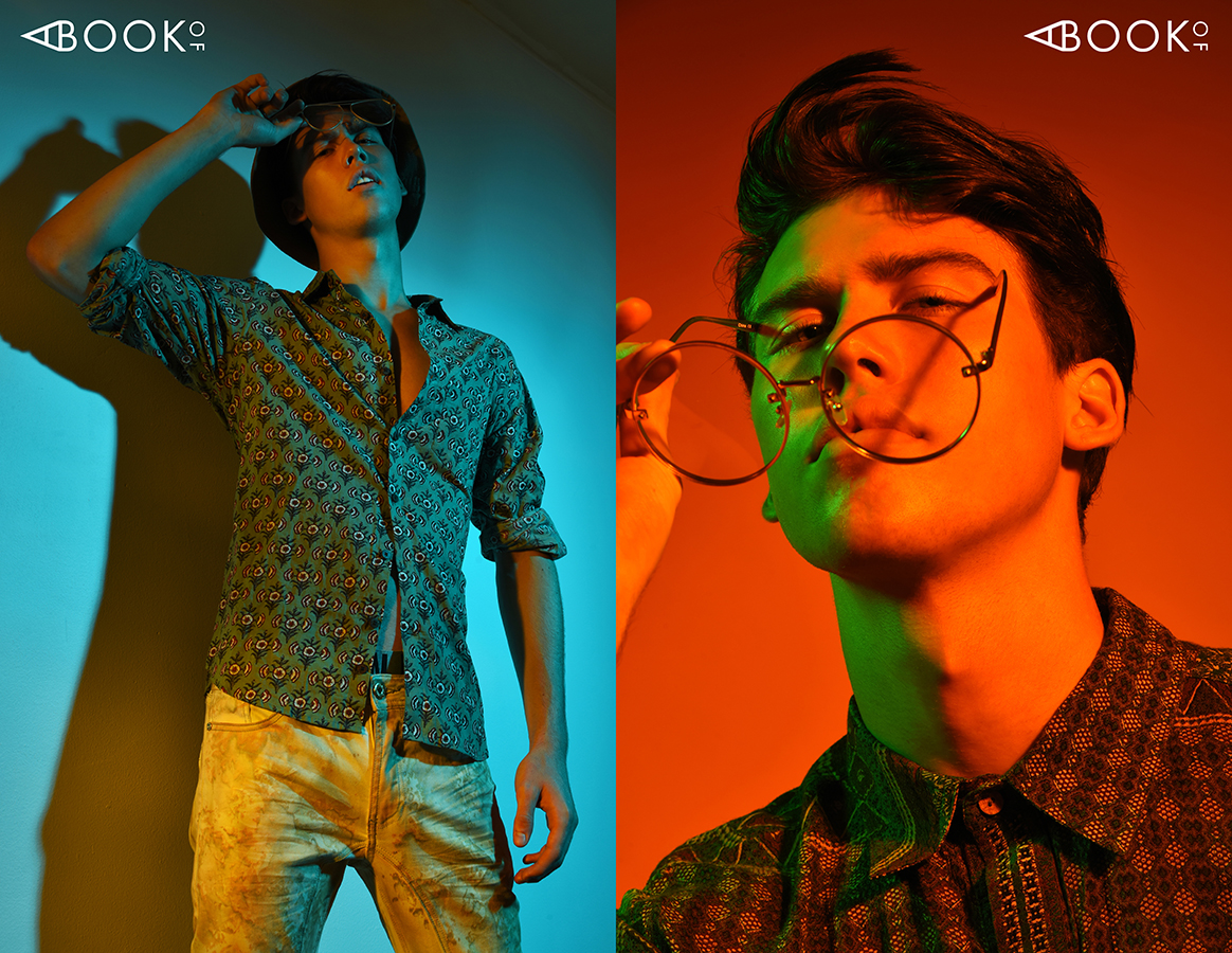 LEFT: Shirt RAGA MAN | Jeans A. TIZIANO | Bucket Hat - PUBLISH BRAND | Glasses ZERO UV ZERO UV RIGHT: Shirt RAGA MAN | Glasses ZERO UV ZERO UV