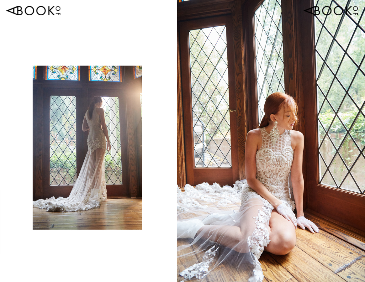 Dress DIANA COUTURE | Shoes RAAD KERR | Earrings LECIEL DESIGN
