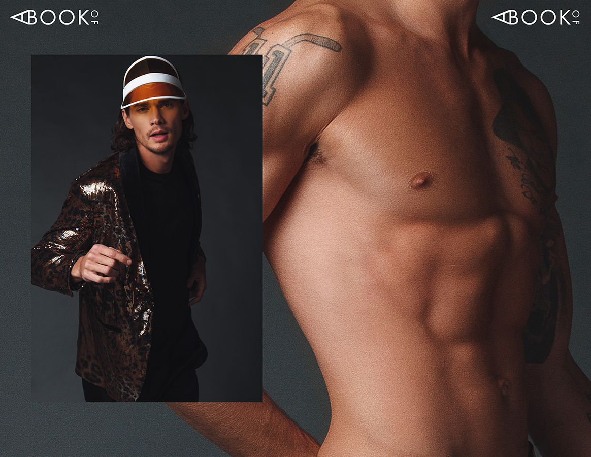 Left: Blazer - Zara , Top - American Apparel , Visor - Stylist’s own