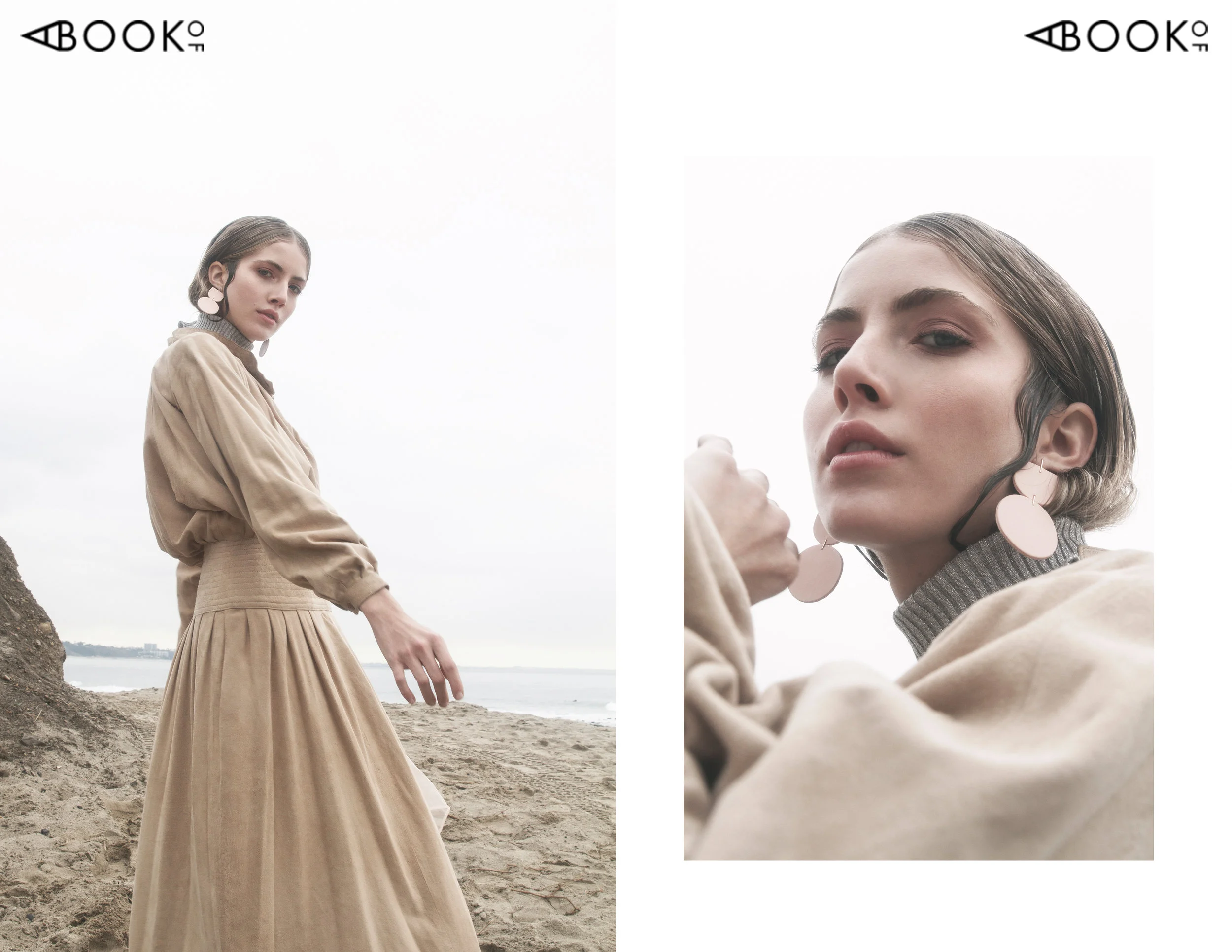 Turtleneck: La Loupe Vintage, Dress: La Loupe Vintage, Slip dress: La Loupe Vintage, Earrings: Dear Survivor