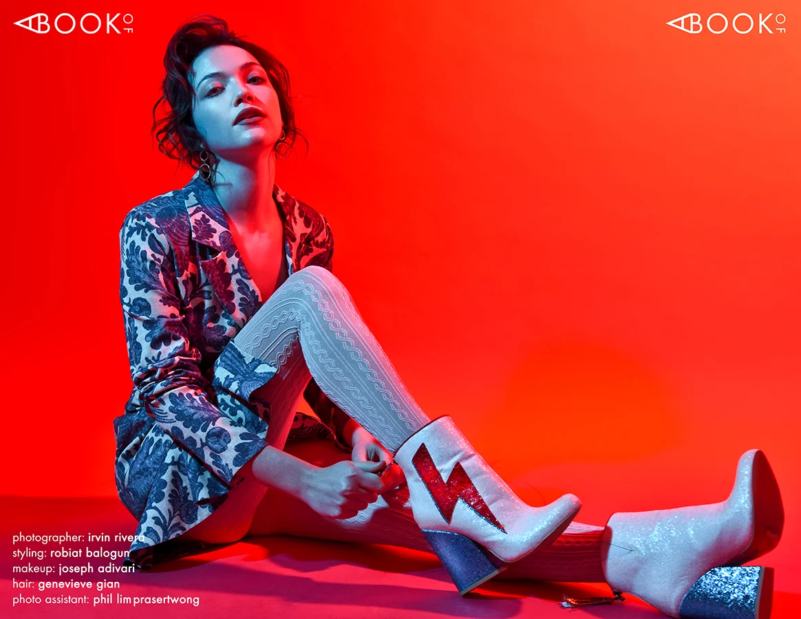 STYLIST: ROBIAT BALOGUN , MAKEUP: JOSEPH ADIVARI , HAIR: GENEVIEVE GIAN , PHOTO ASSISTANT: PHIL LIMPRASERTWONG