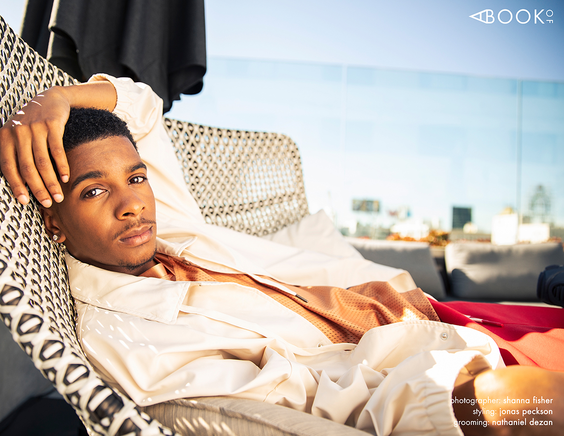 STYLING: JONAS PECKSON , GROOMING: NATHANIEL DEZAN