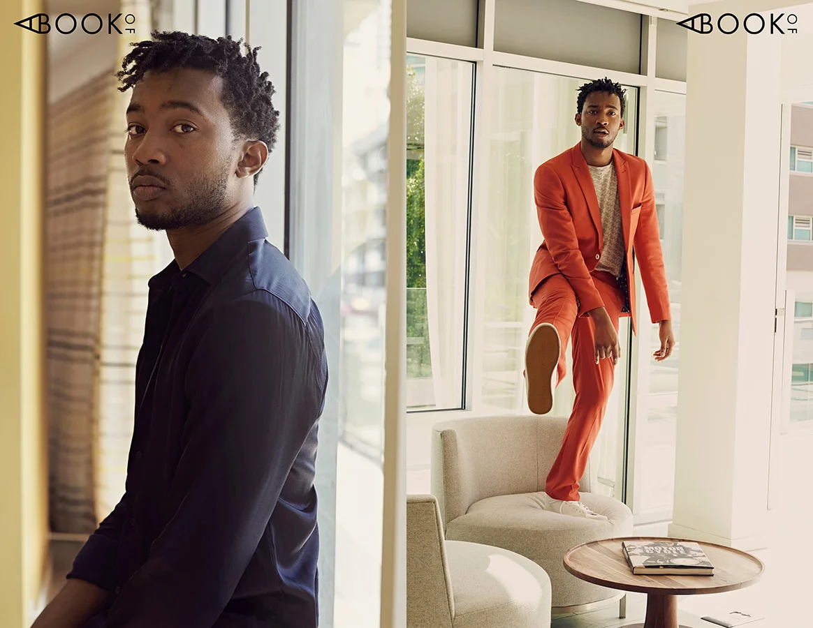 LEFT: Shirt: Zara RIGHT: Shirt: Cadogan, Suit: Paisley & Gray, Shoes: H&M