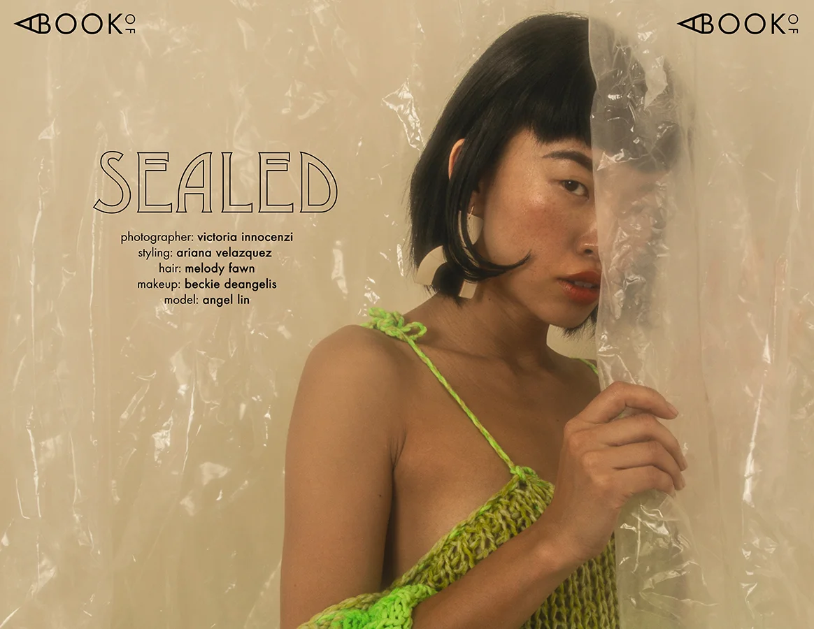Earrings: Dear Survivor, Dress: Farradas Knits