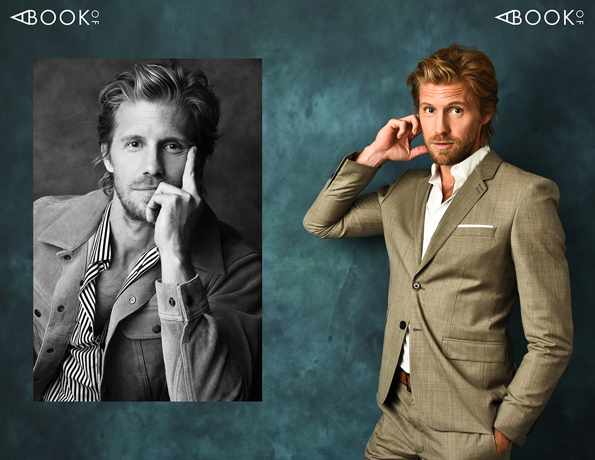 LEFT: Jacket: NEW YORK AND CO, Shirt: THE KOOPLES, Pants: ALLSAINTS RIGHT: Suit: THE KOOPLES, Shirt: CALVIN KLEIN
