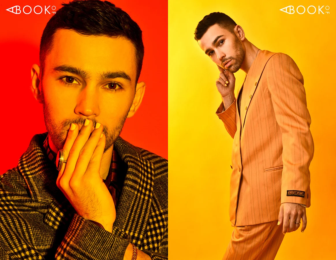 LEFT: Jacket: ASOS RIGHT: Suit: VINTAGE