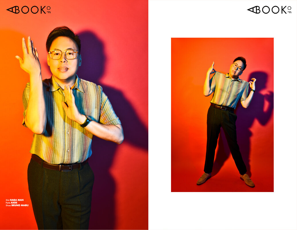 Shirt: RAGA MAN, Pants: ASOS, Shoes: BRUNO MAGLI