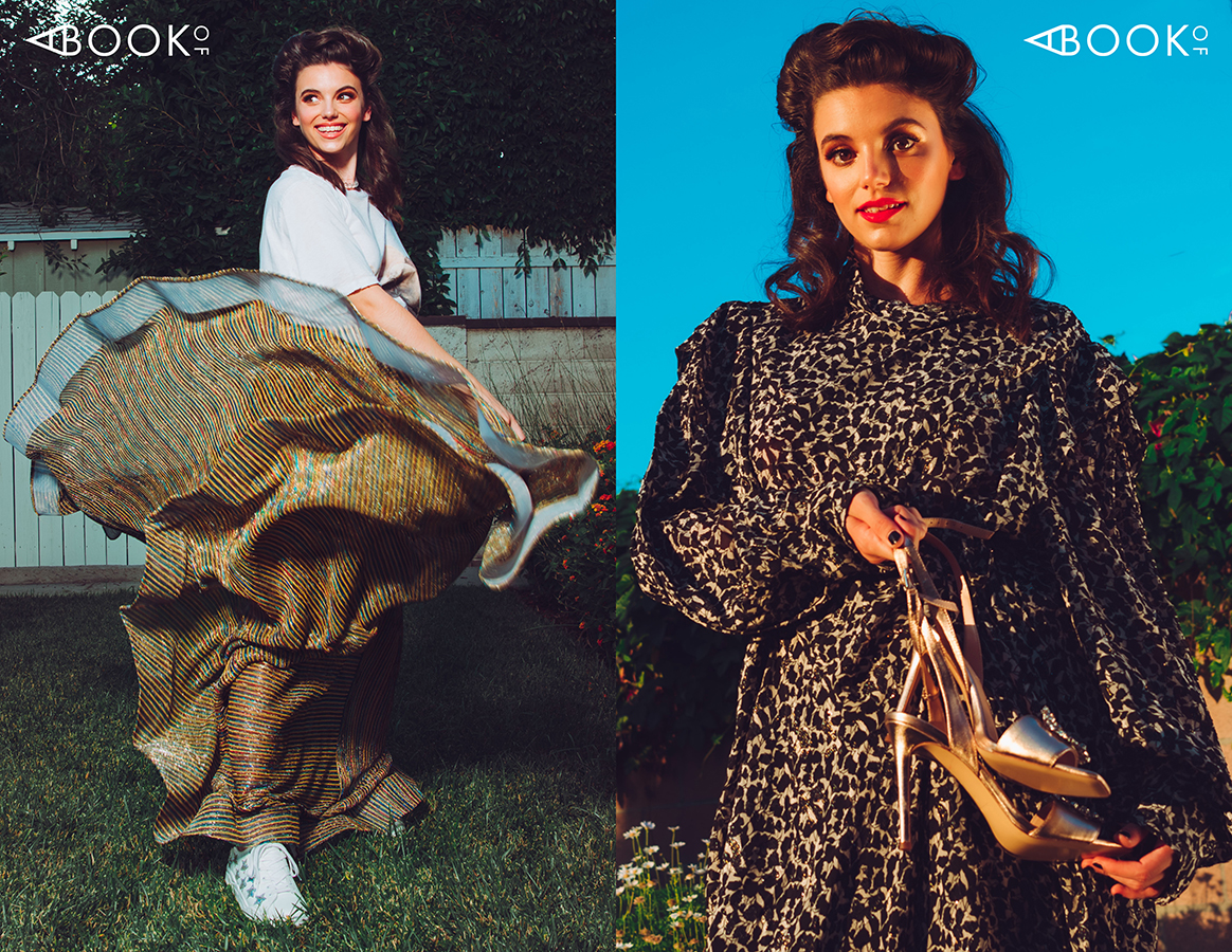 LEFT: Sweater: ISABEL MARANT FALL ‘19, Skirt: MISTER TRIPLE X RIGHT: Leopard print dress: ISABEL MARANT