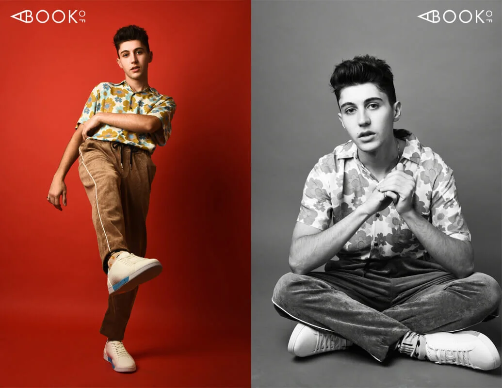 Top: RAGA MAN, Pants: BOOHOO MAN, Socks: SOCK IT UP, Shoes: SWIMS