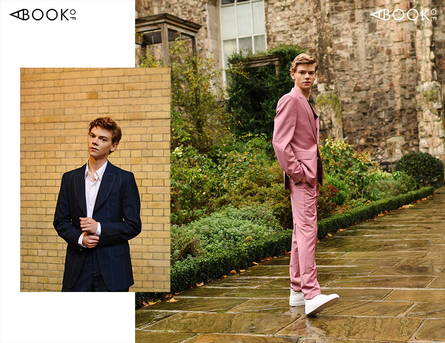 THOS BRODIE SANGSTER INTERVIEW ACTOR — OPEN BOOK — A BOOK OF MAGAZINE