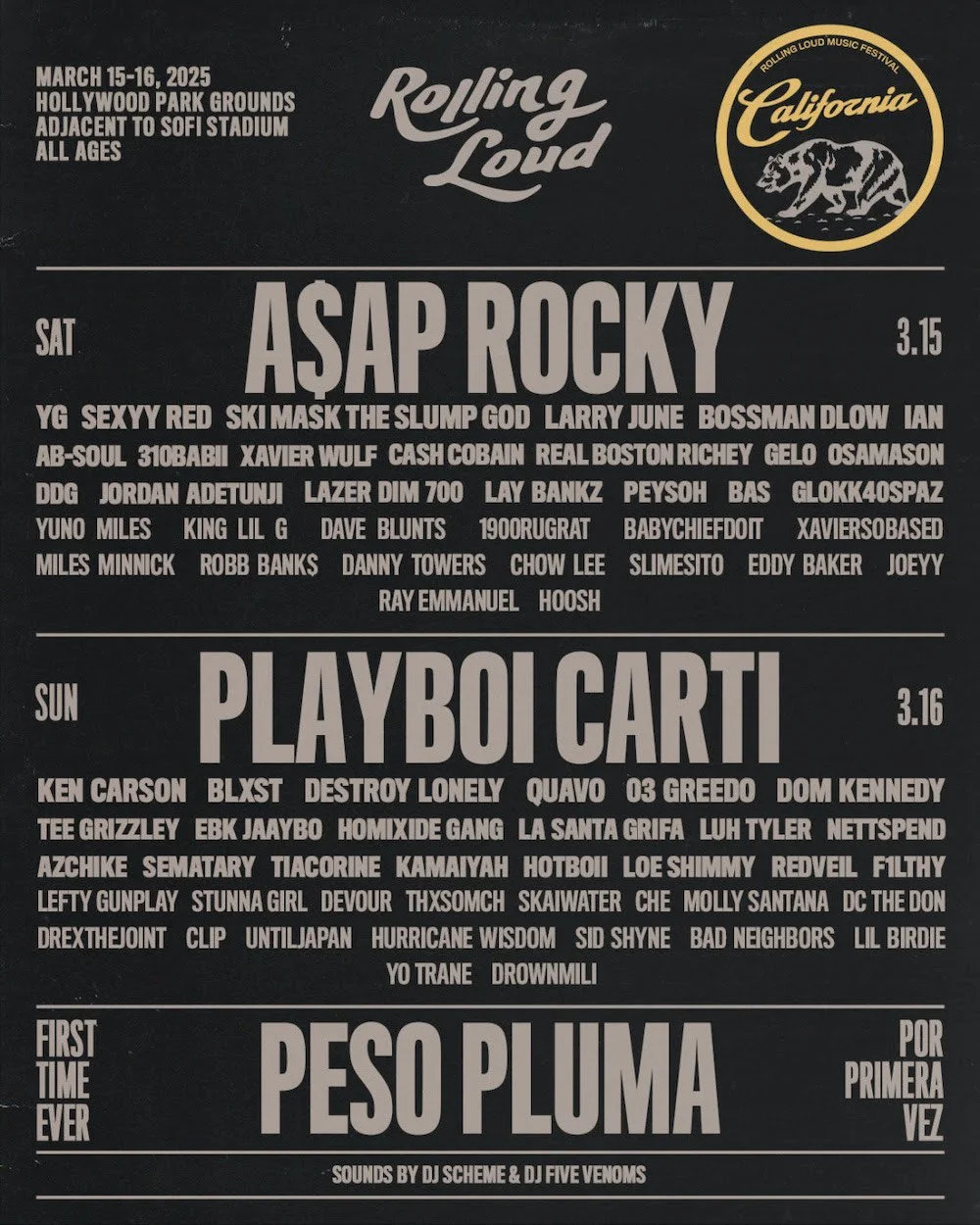 ROLLING LOUD CA 2025: A BIGGER, BOLDER, EXPERIENCE IN A SHORTER FORMAT