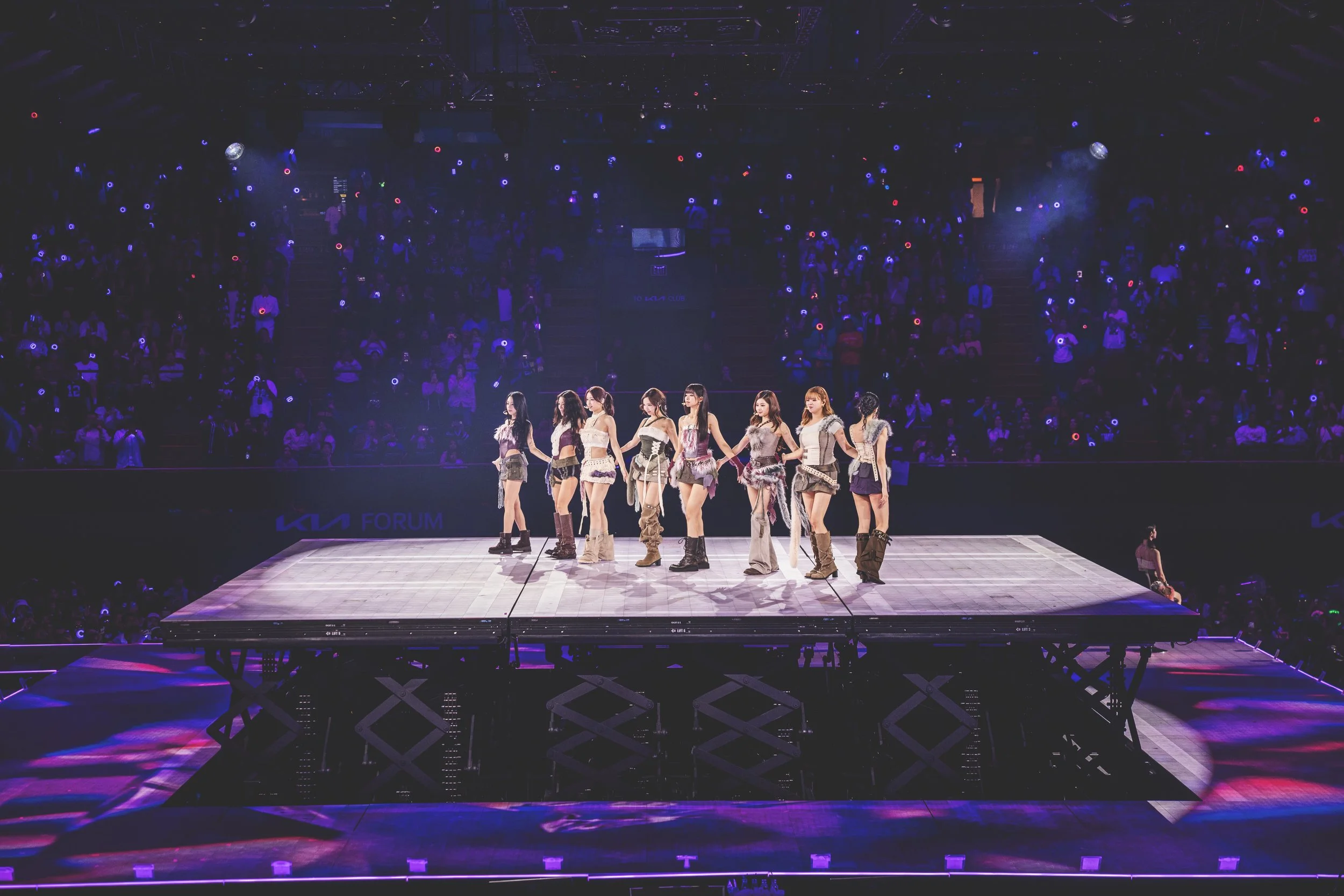 For ONCE, By TWICE: Inside the Group’s Kia Forum Takeover