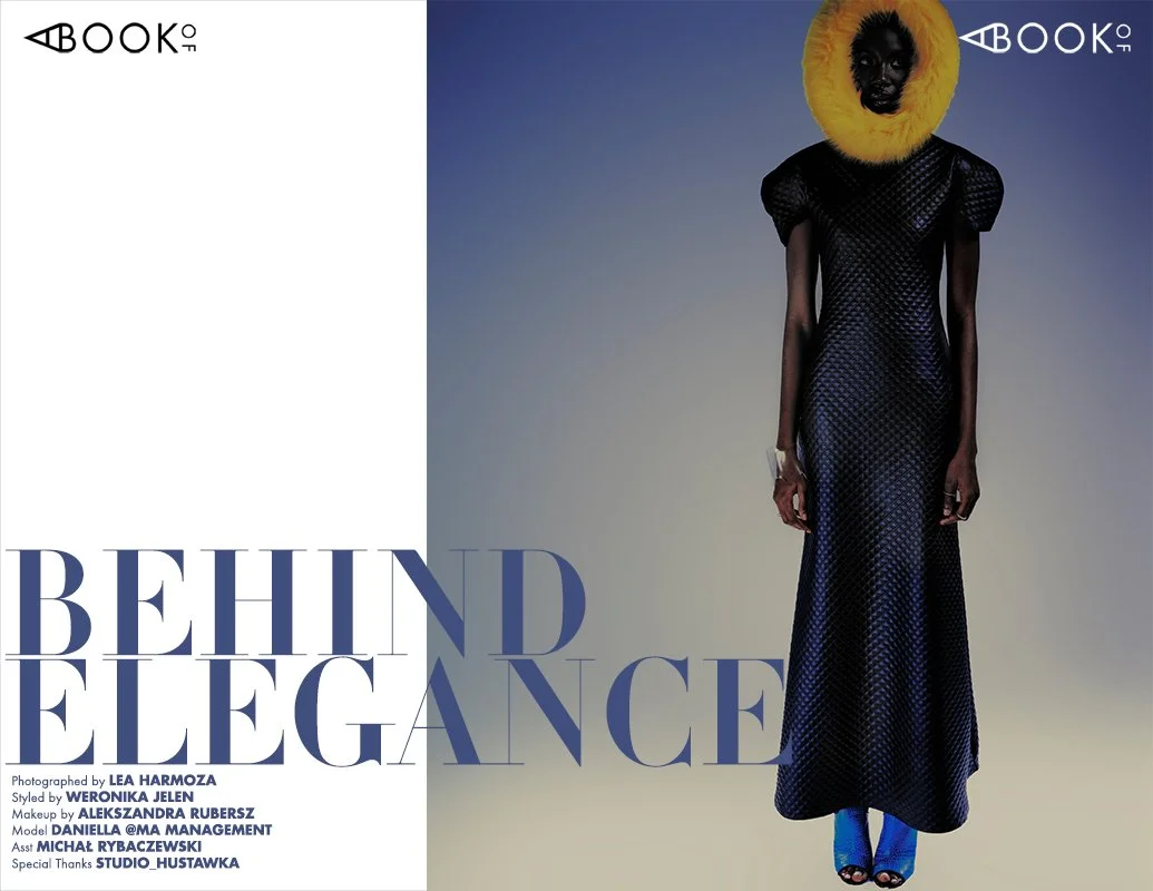 BEHIND ELEGANCE — A BOOK OF MAGAZINE