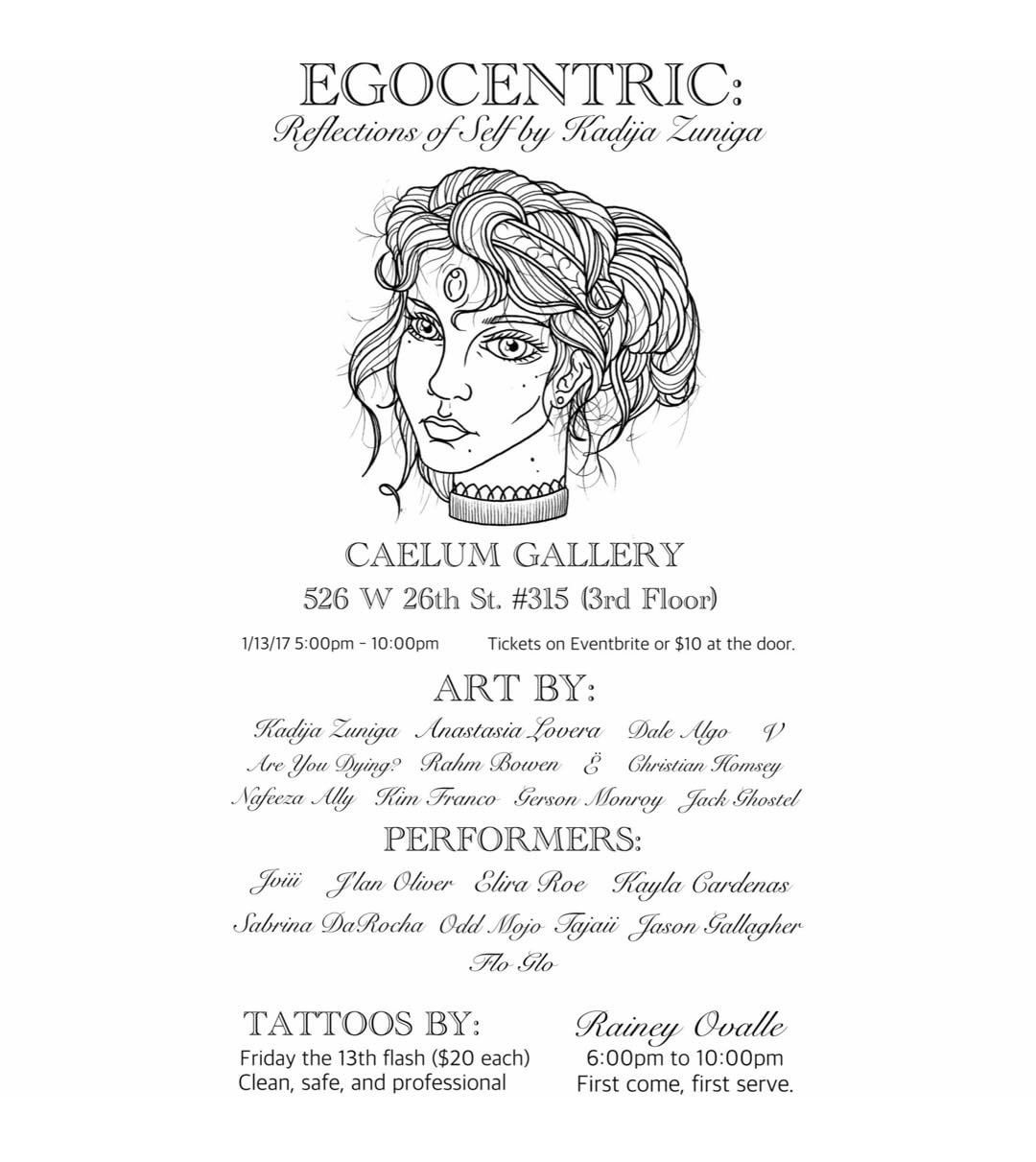 Egocentric. 1.13.17.