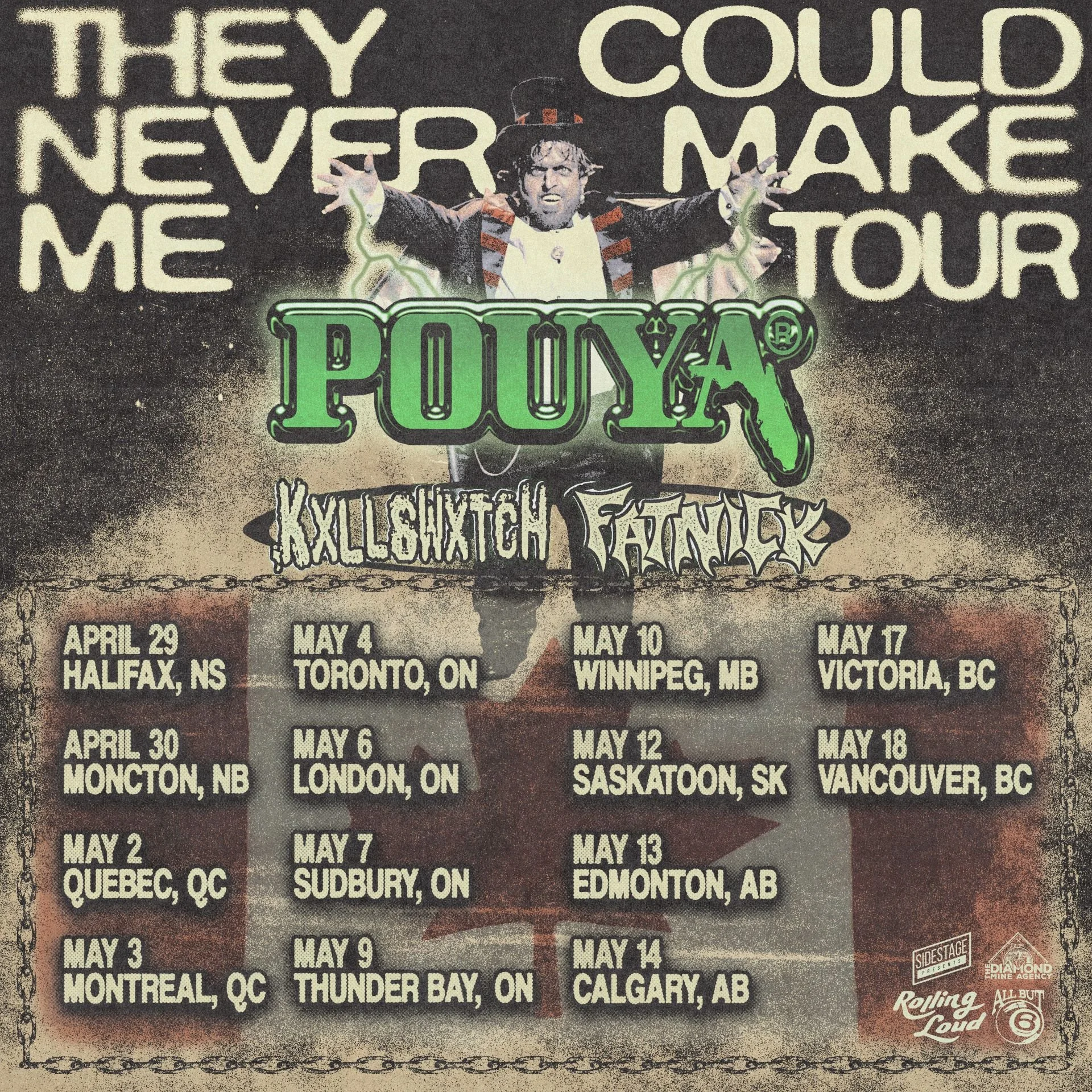 Pouya, KXLLSWXTCH &amp; Fat Nick - Sunday May 18 [Vancouver]