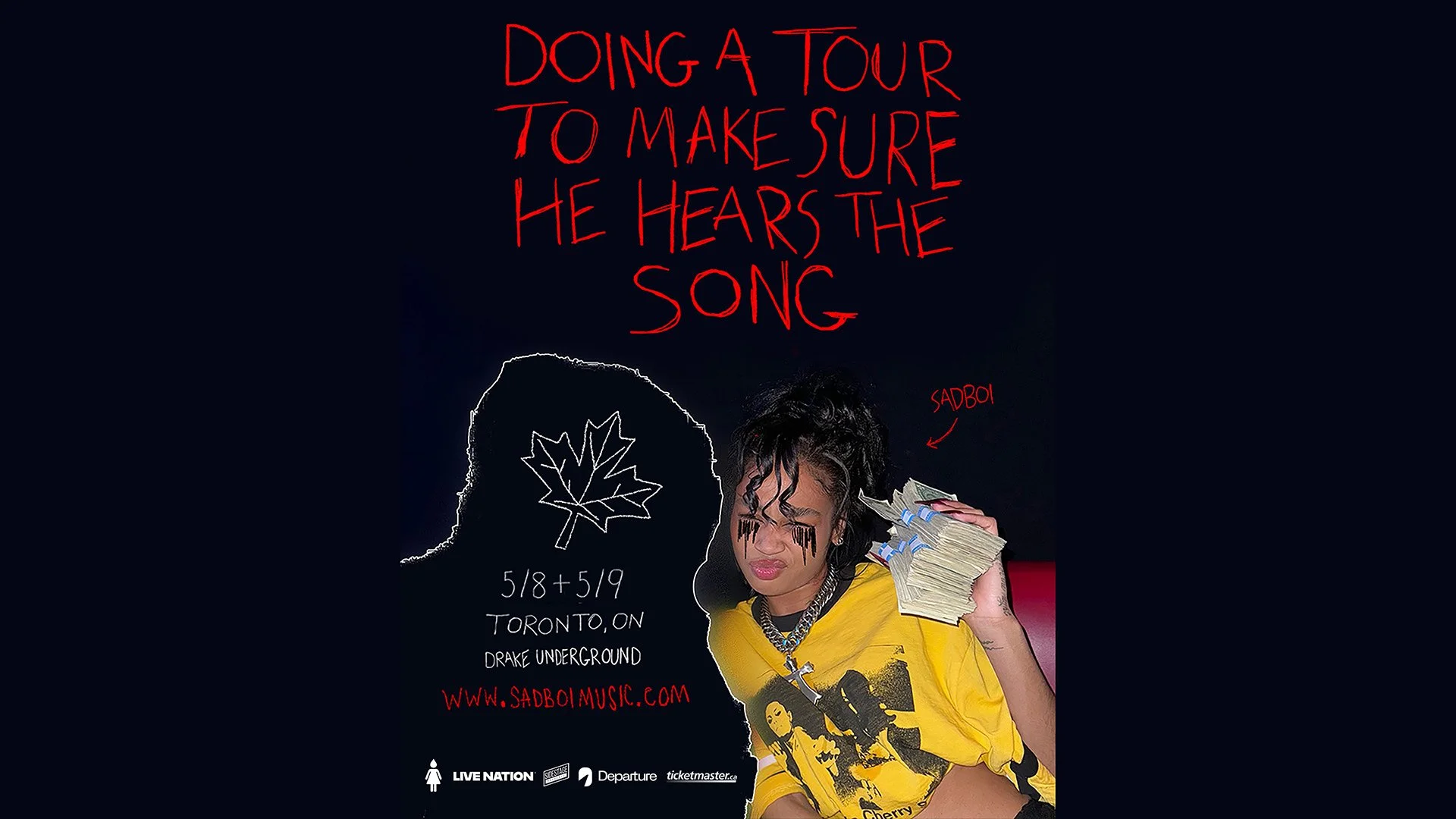 SadBoi - Friday May 9 [Toronto]