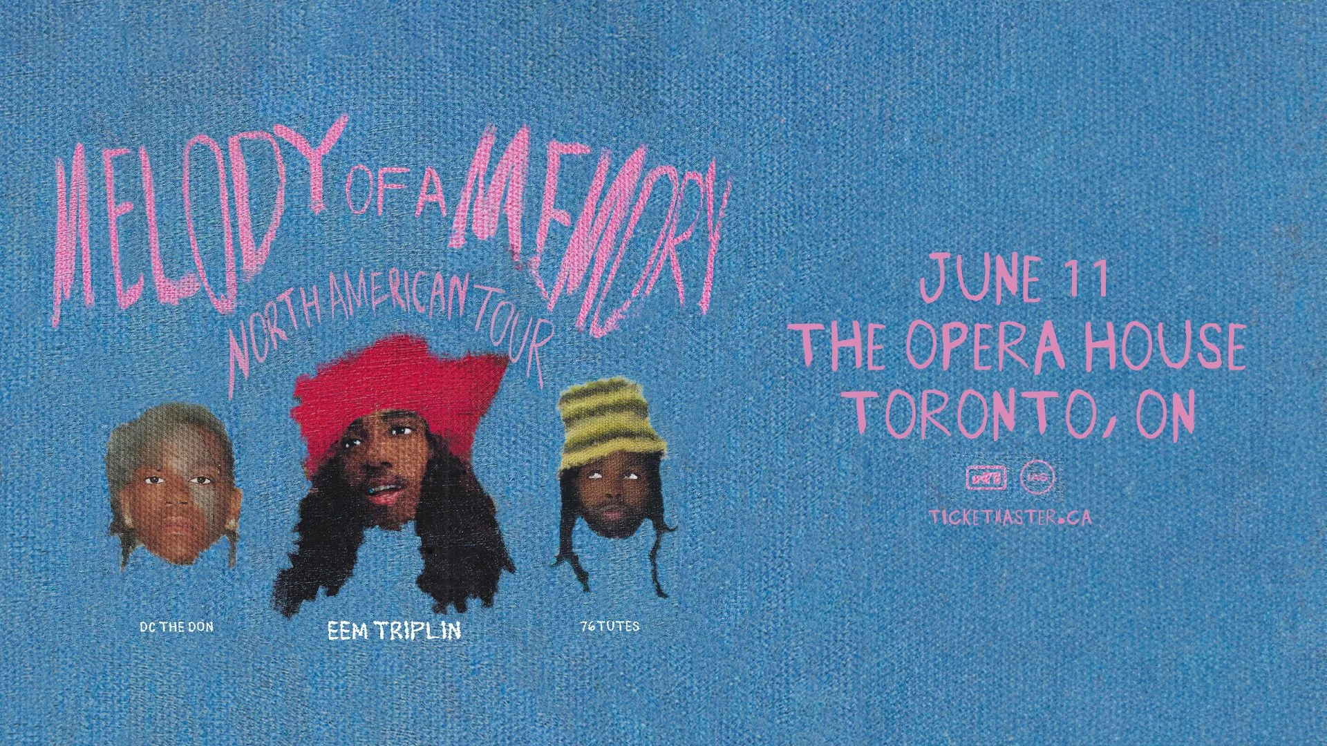 Eem Triplin - Wednesday June 11 [Toronto]