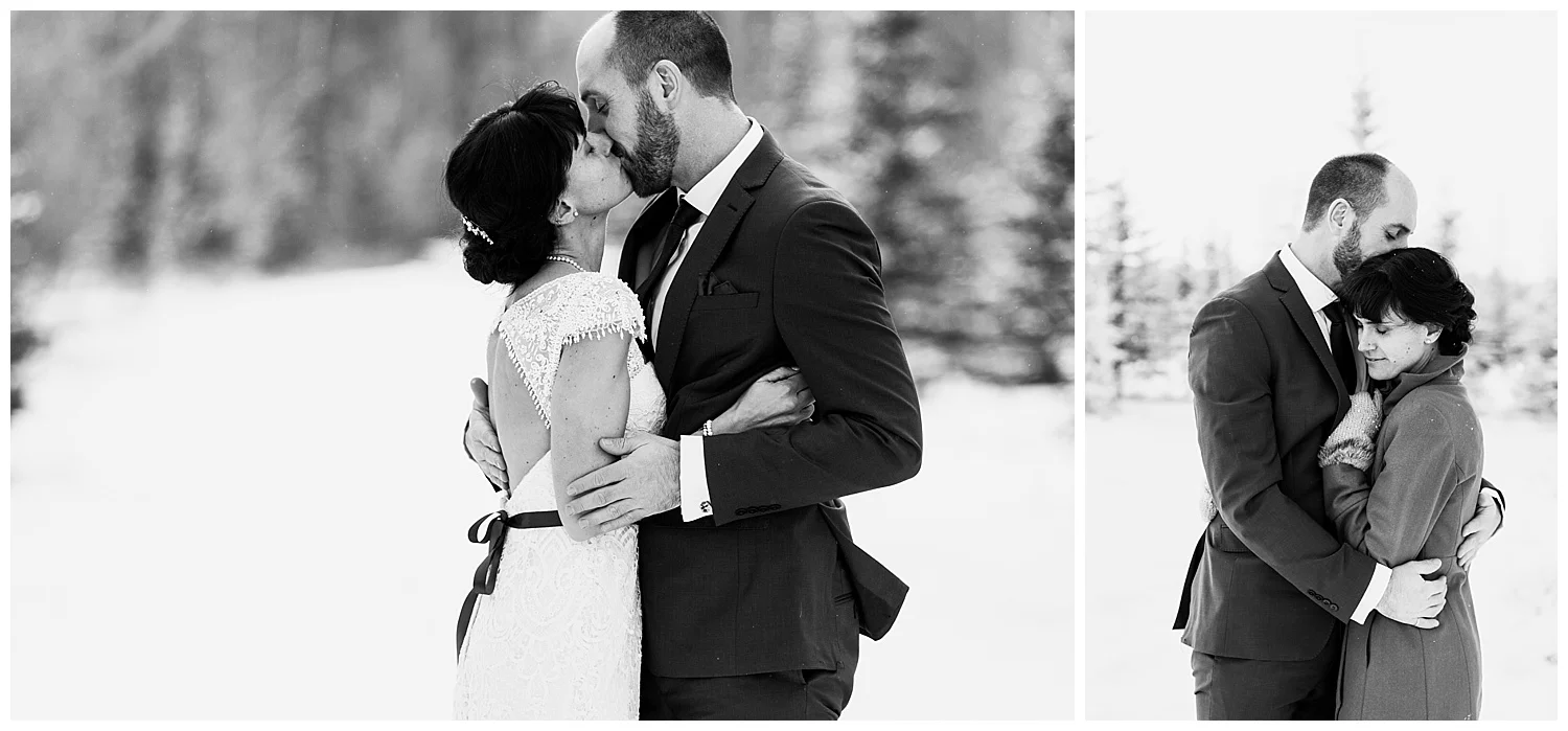 Winter Elopement Calgary Fish Creek YYC Wedding Photographer Sarah Beau Photo