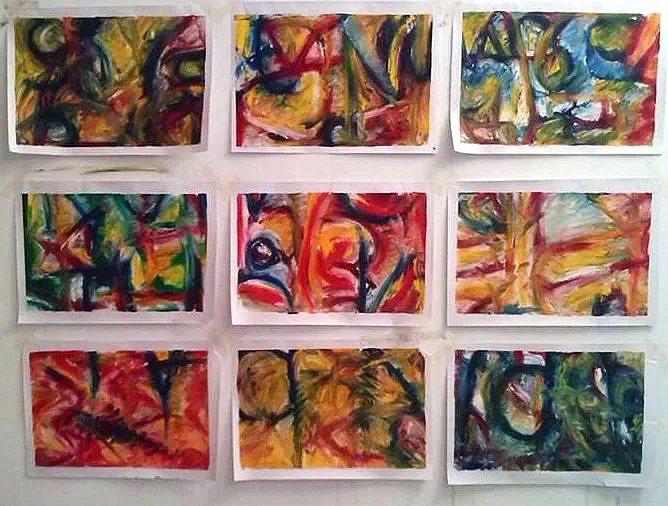 9 Small Paitings