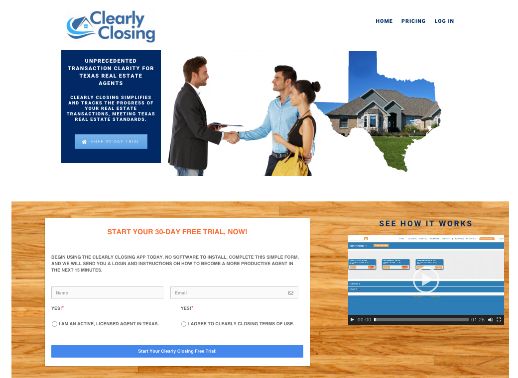 Clearly Closing Launches Website and Outbound Lead Generation
