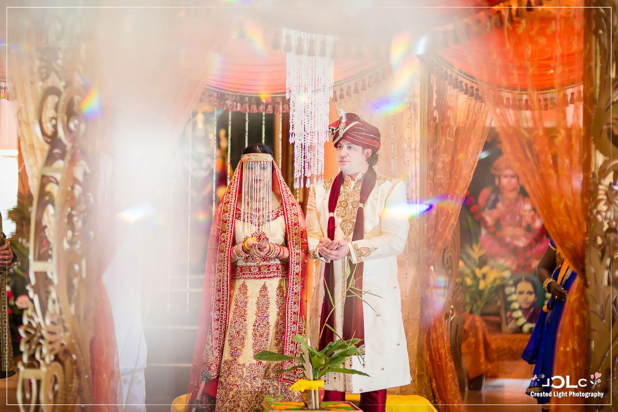 Hindu Wedding Ceremony at Sri Dattatreya Temple and Hanuman Murti in Carapichaima Trinidad