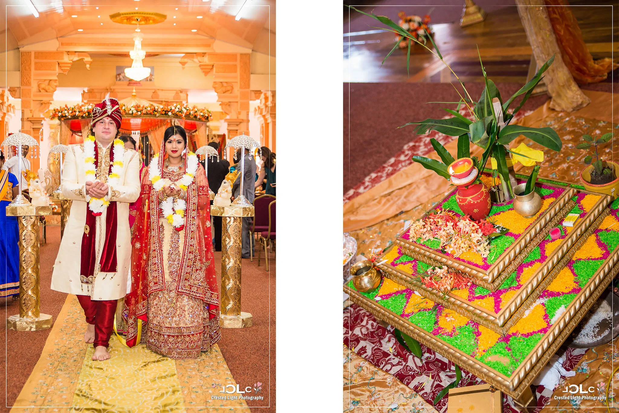 Hindu Wedding Ceremony at Sri Dattatreya Temple and Hanuman Murti in Carapichaima Trinidad