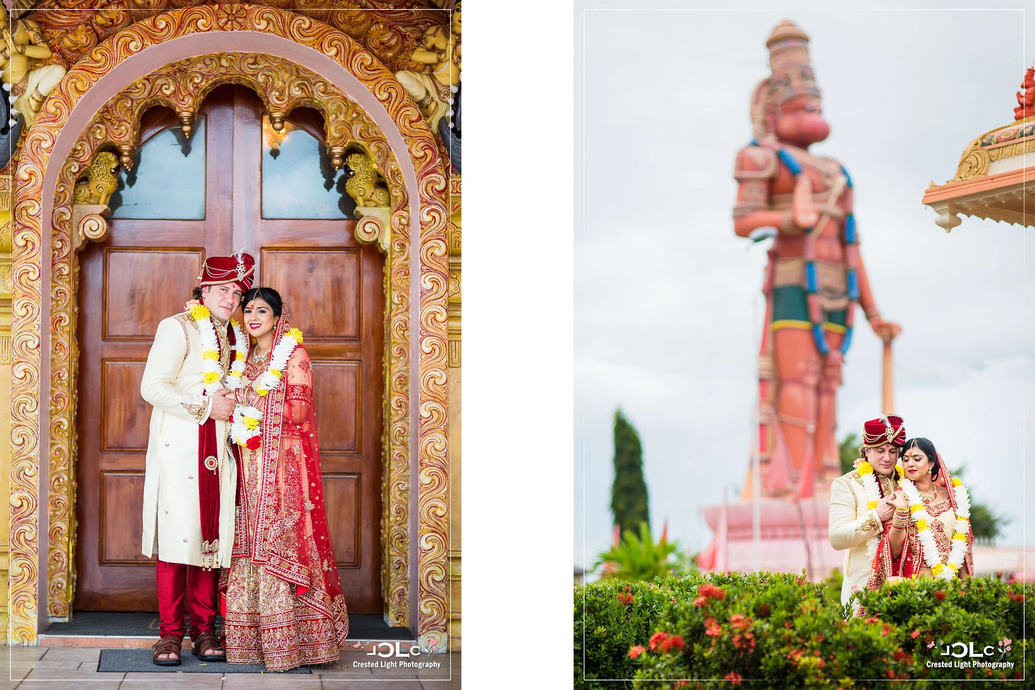 Hindu Wedding Sri Dattatreya Temple, Hanuman Murti Trinidad