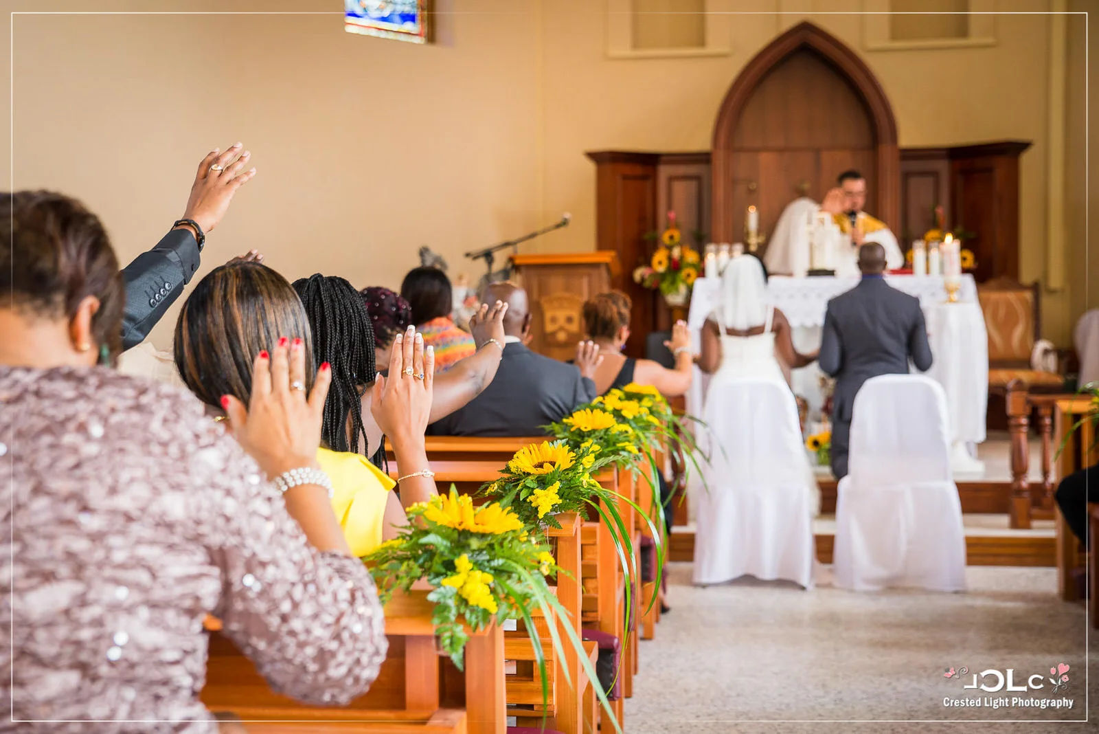 Wedding Ceremony St. Micheal's RC Church Maracas St Joseph Trinidad