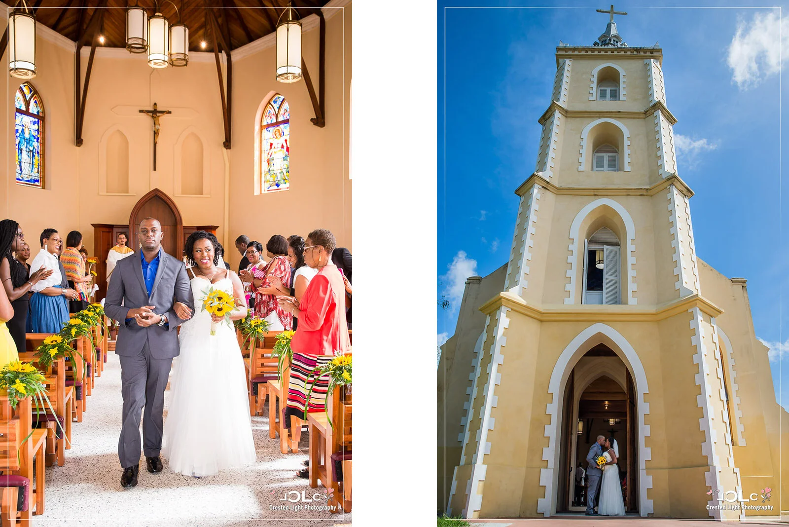 Wedding Ceremony St. Micheal's RC Church Maracas St Joseph Trinidad