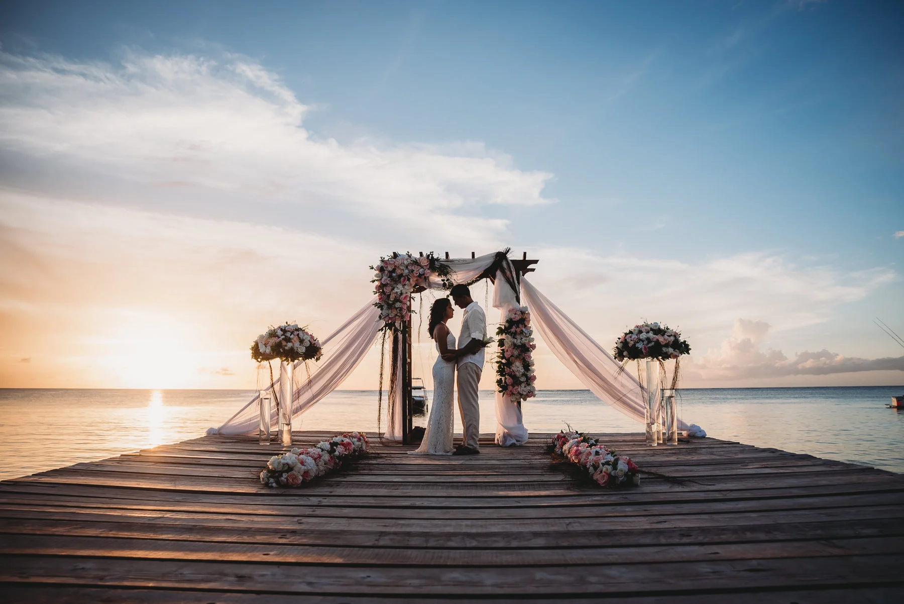 Pigeon Point Beach Tobago Wedding Photographer