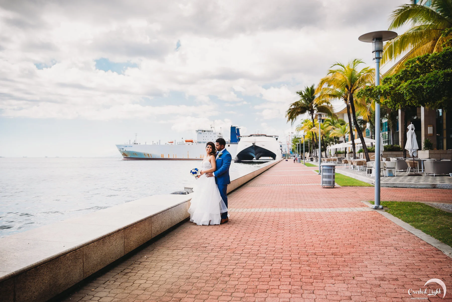 Hyatt Wedding Waterfront Trinidad Photography