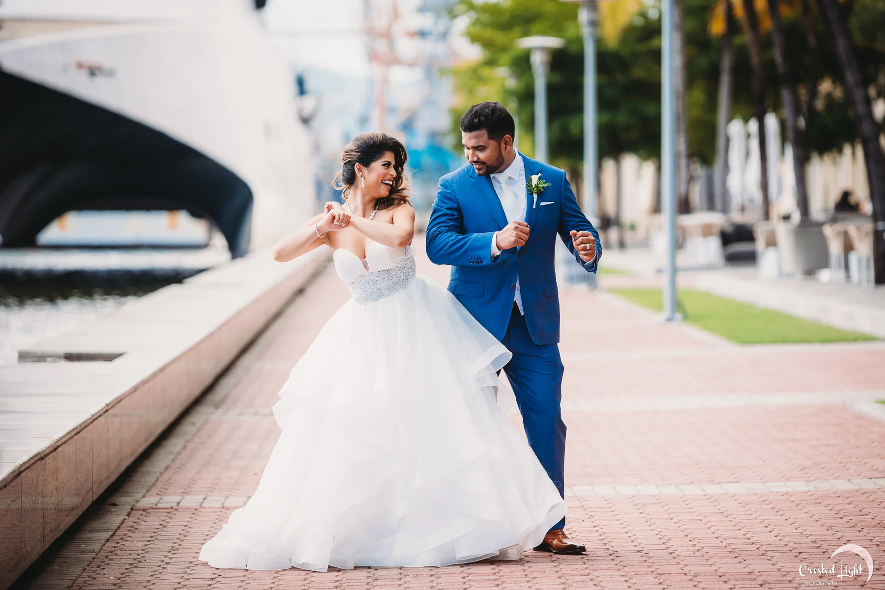 Hyatt Wedding Waterfront Trinidad Photography
