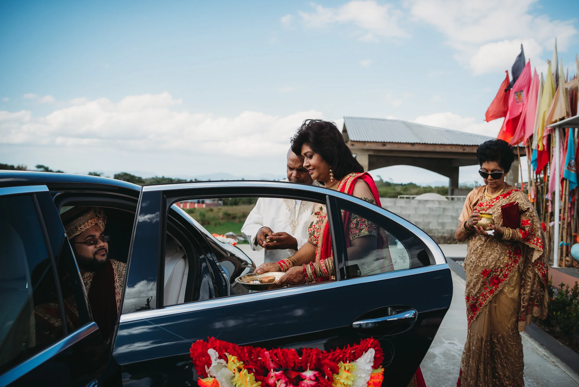 Hindu Wedding Ceremony at Lakshmi Narayan Temple