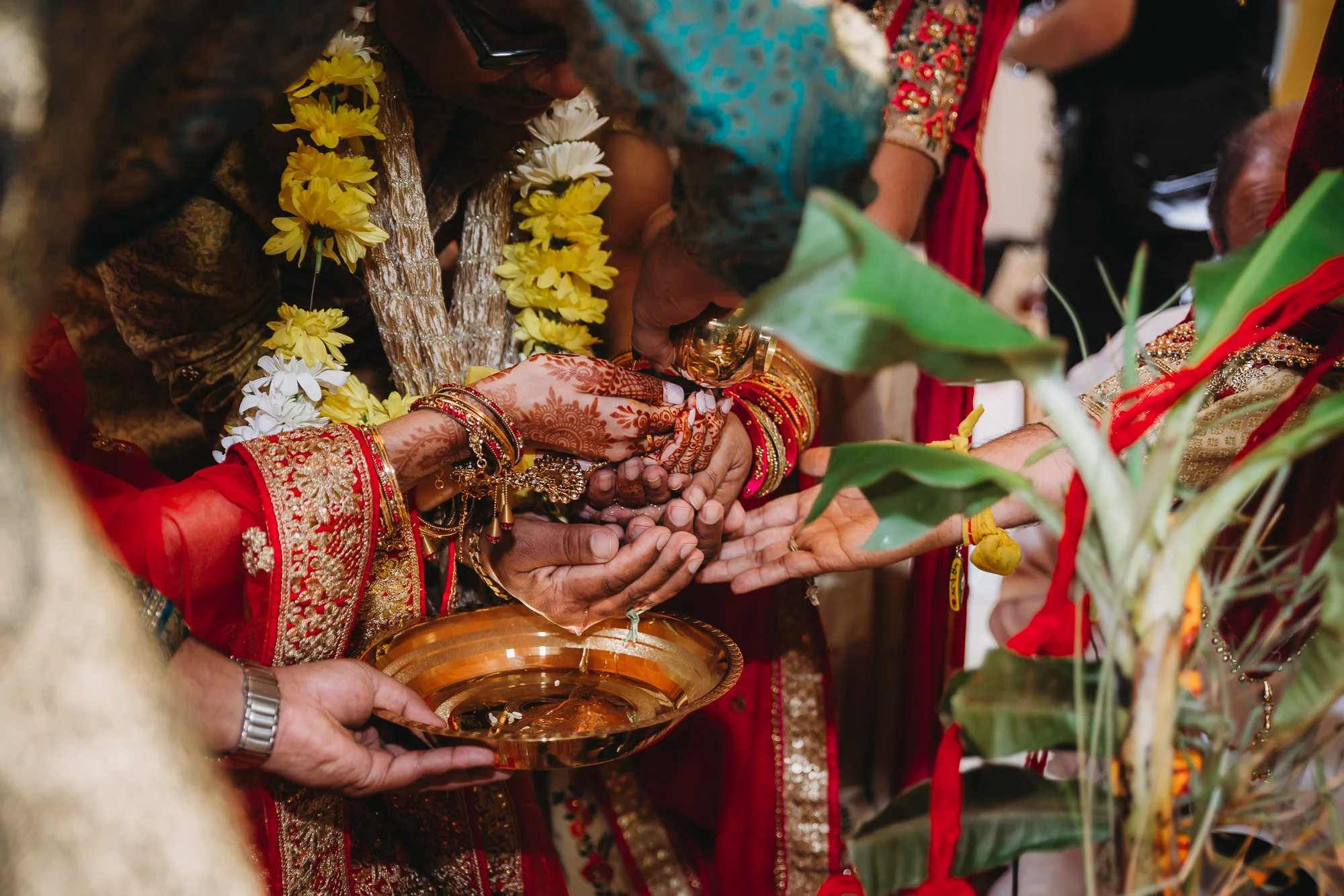 Hindu Wedding Ceremony at Lakshmi Narayan Temple