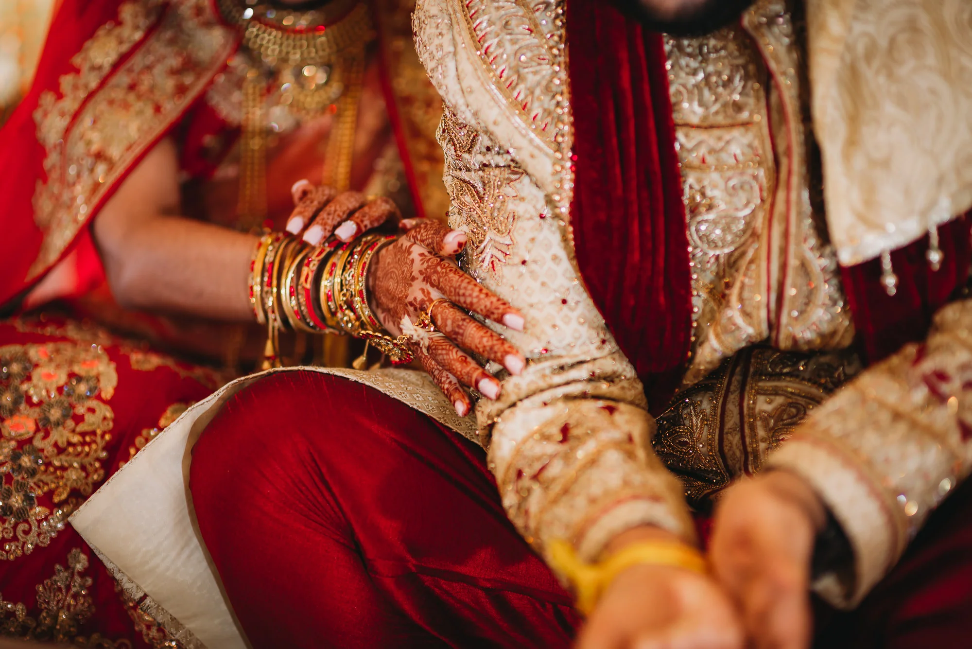 Hindu Wedding Ceremony at Lakshmi Narayan Temple