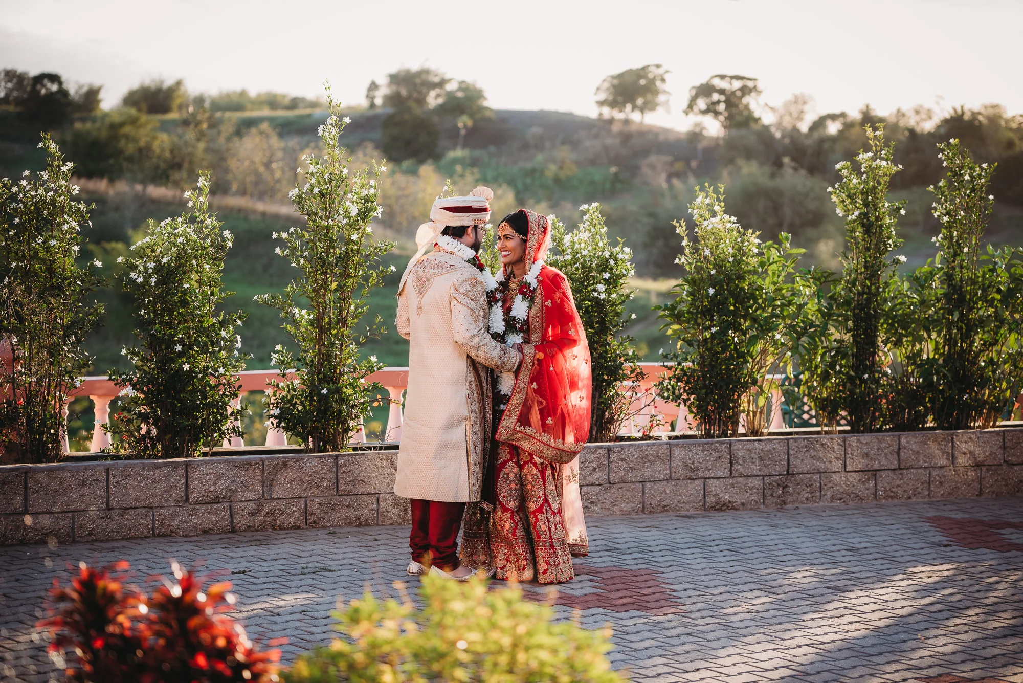 Hindu Wedding Ceremony at Lakshmi Narayan Temple