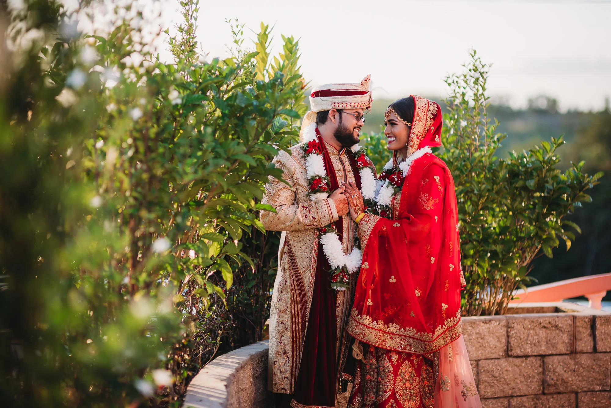Hindu Wedding Ceremony at Lakshmi Narayan Temple