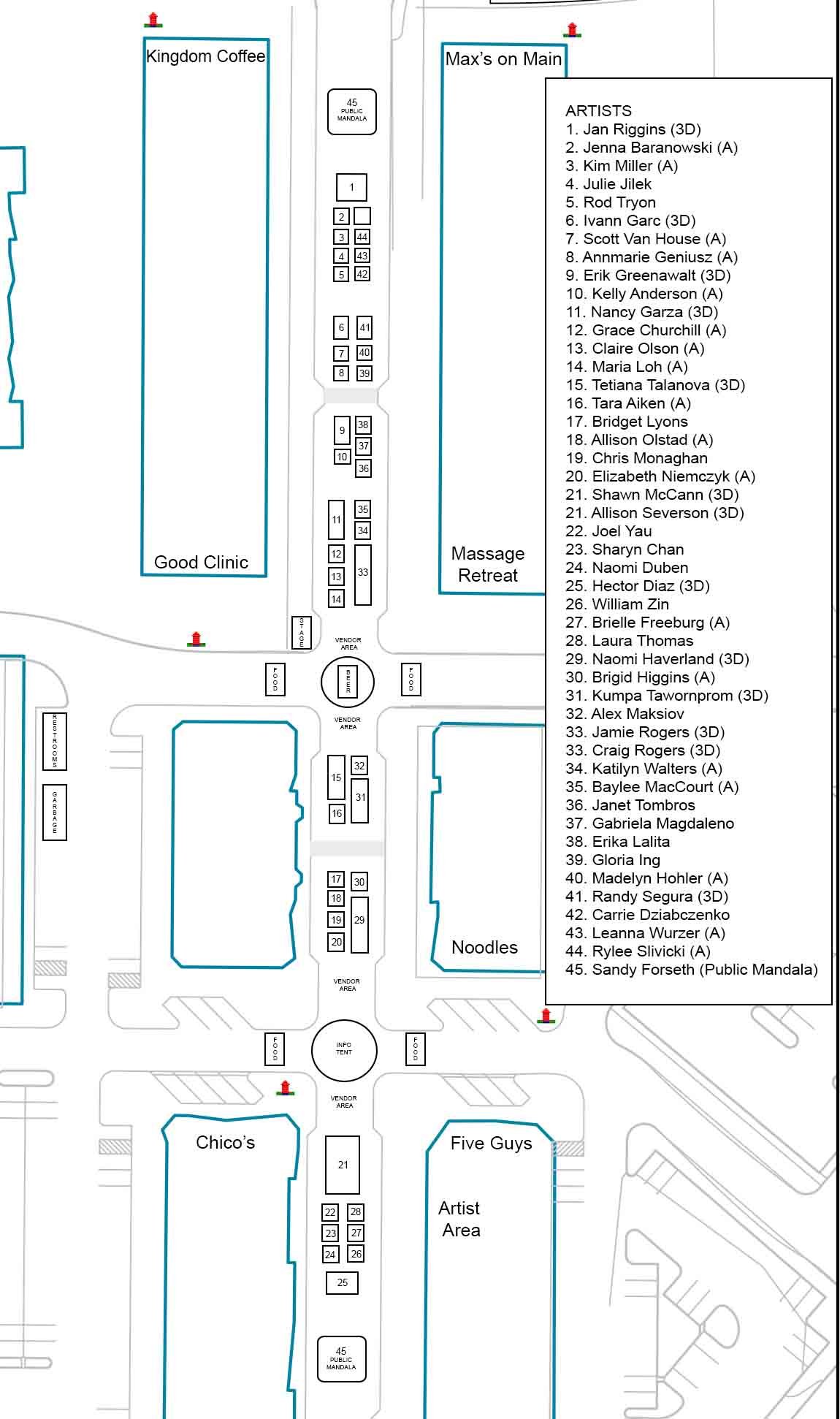 2022 Event Map — Chalkfest Maple Grove 2024
