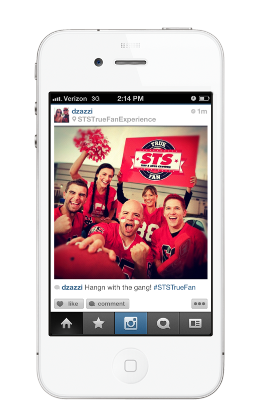 InstagramWhile at the event, STS True Fans would be asked to take photos using Instagram using the hashtag #STSTrueFan. The best photos from the event would be showcased on the stadium's big screens during the STS True Fan Spotlight during halftime.…
