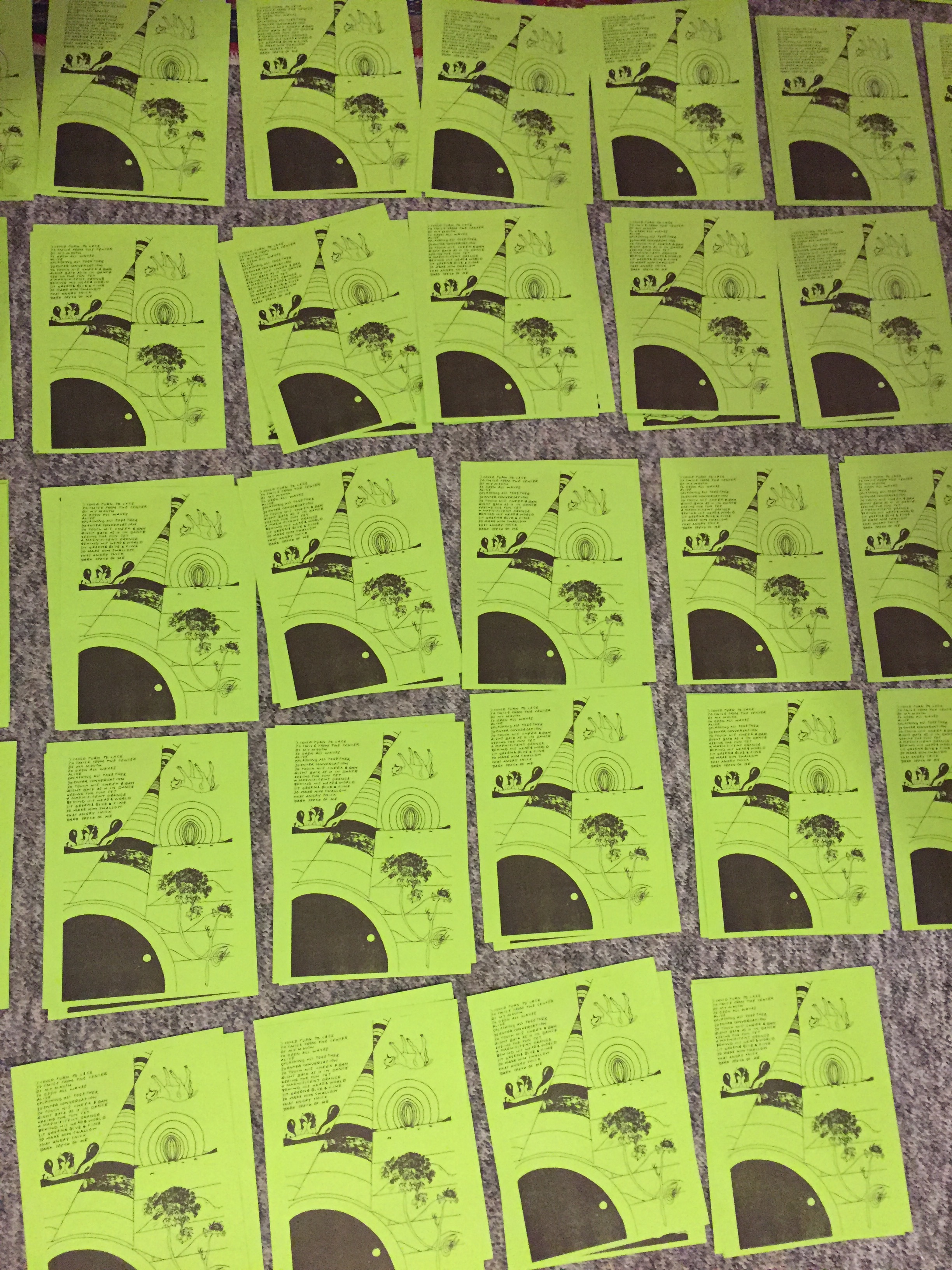 COLLATING RUSH PITTMAN AND COLLEEN LOUISE BARRY'S PAMPHLET, BATCH NO. III, VOL. IV