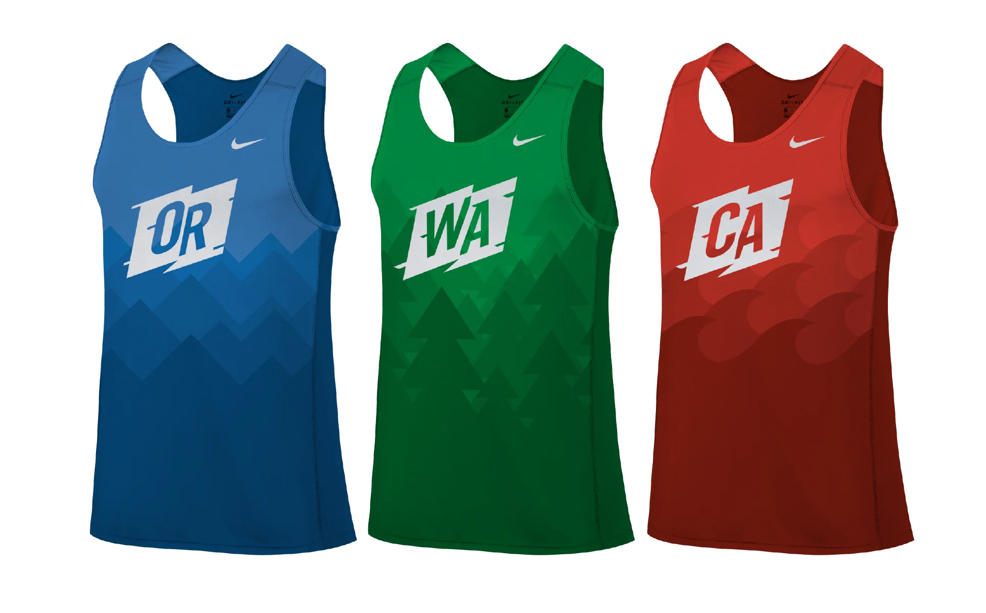  Uniform design for the BorderClash high school cross country running event. 