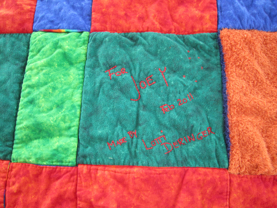 Joey's Quilt 2011