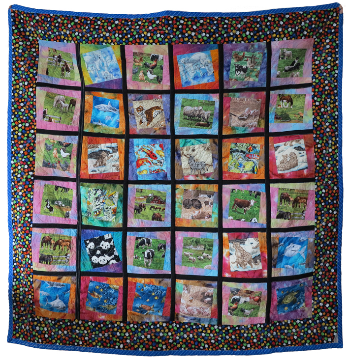 Nicolas' Quilt 2014   reverse