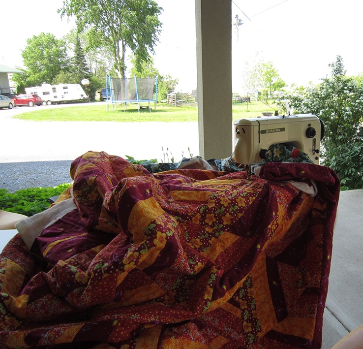 Quilt Setup in Canada June 2013