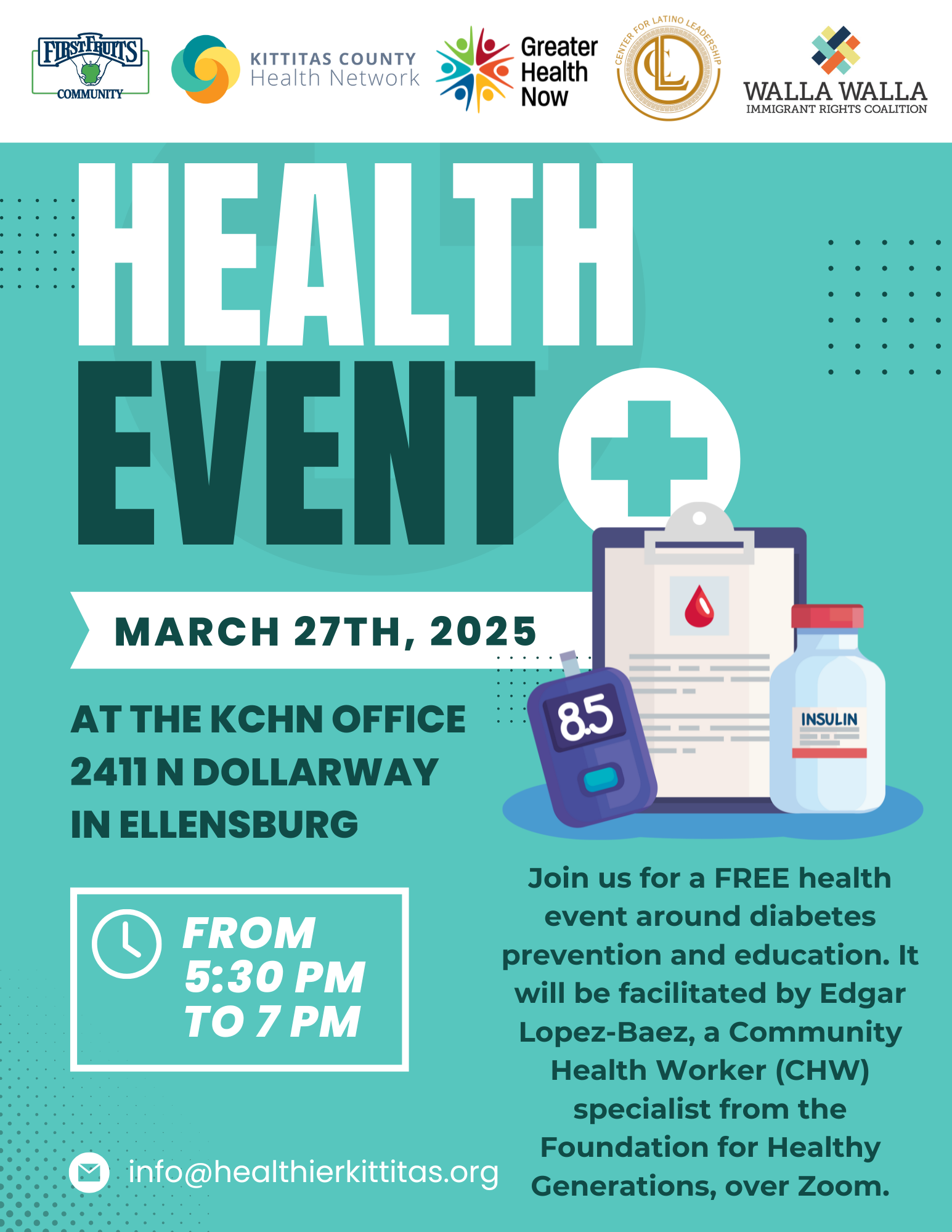 Health Event- Diabetes Education