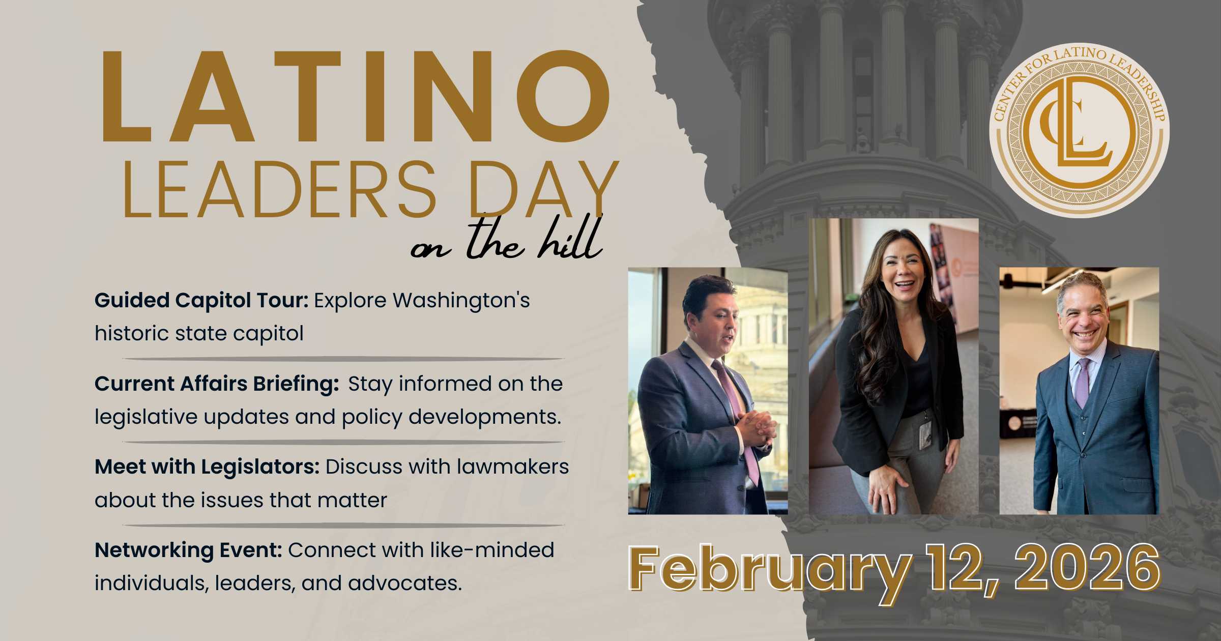 Latino Leaders Day on the Hill