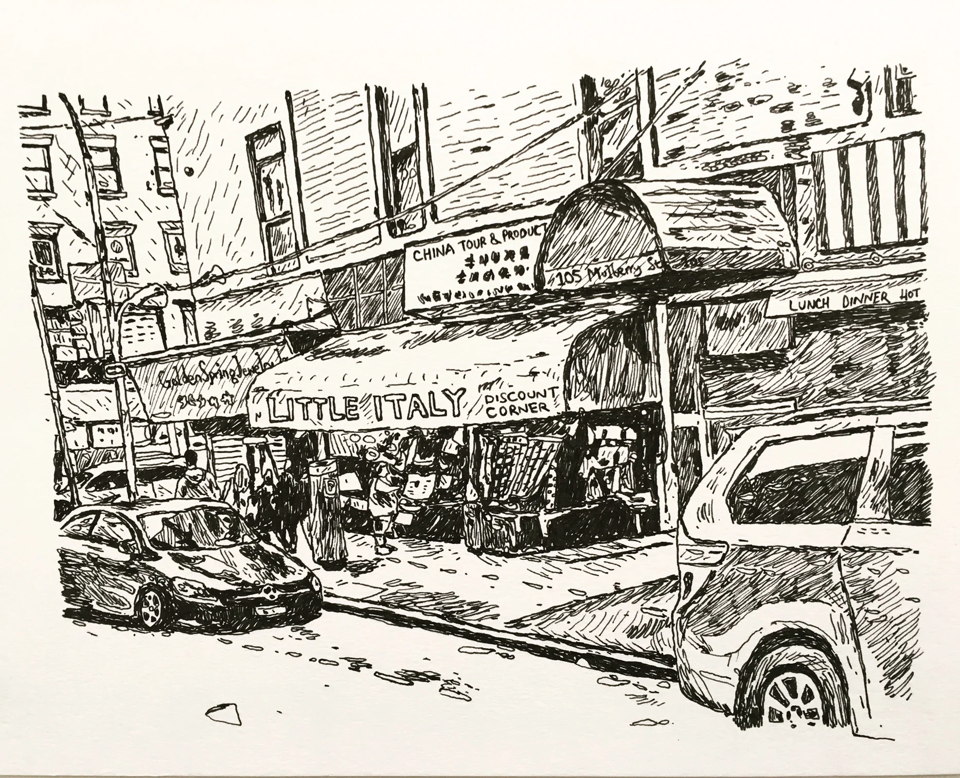 Little Italy Discount Store, New York