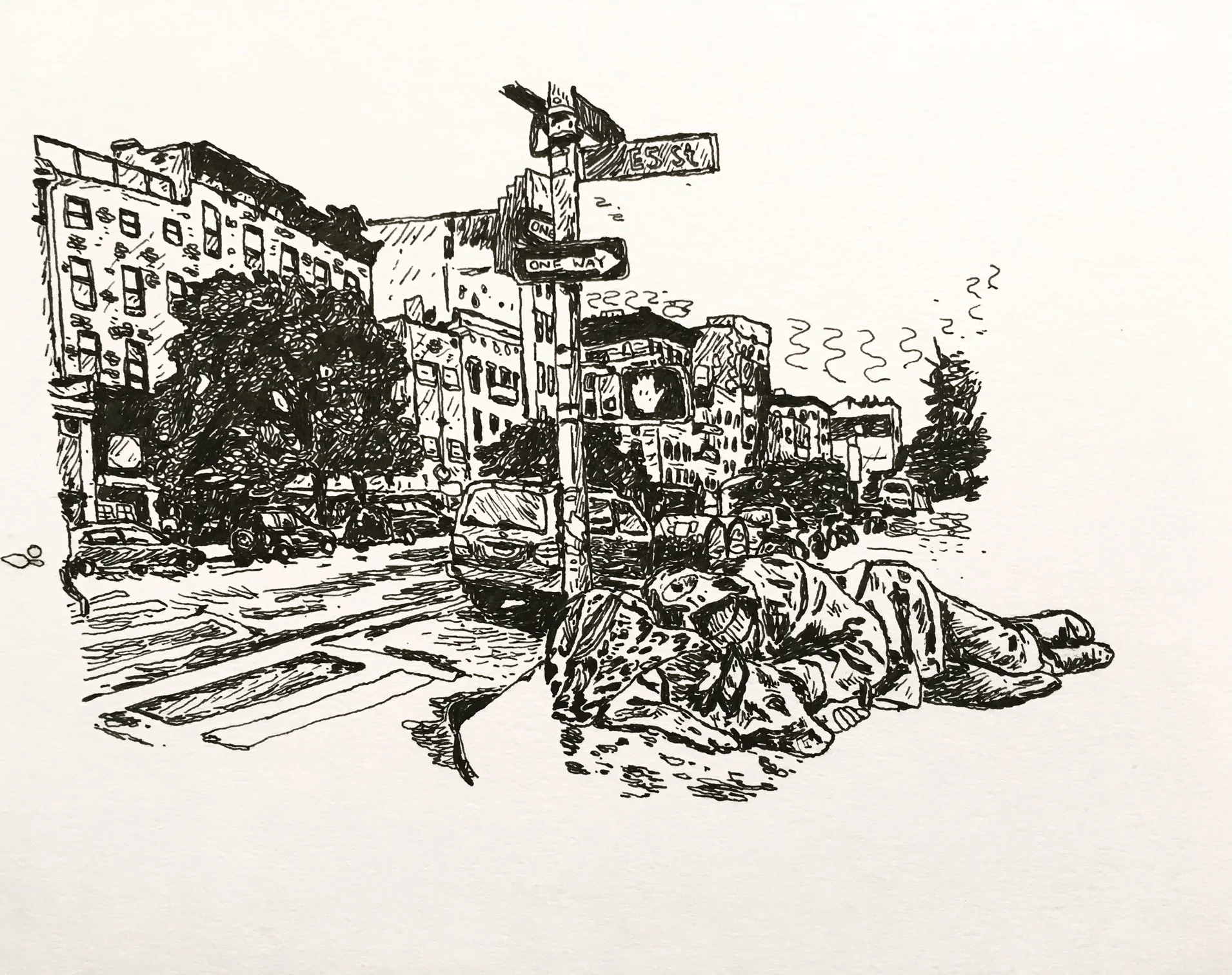 Homeless, Manhattan 2017